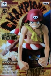 Banpresto SCultures BIG Zoukeiou top SPECIAL-ONE PIECE FILM GOLD over One Piece Kintarou Luffy 画像 1