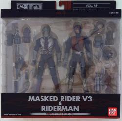 Bandai SIC Kamen Rider V3 and Riderman รูปภาพ 1