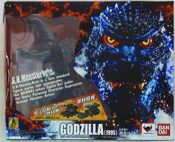 Bandai SH Monster Arts / Godzilla Godzilla 1995 First Edition Bonus Maesa vehicles entering