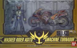 Bandai SIC Kamen Rider Agito and Machine Tornador