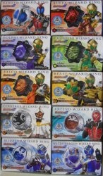 Bandai Wizard Ring 5 Complete 10 Type Set Bild 1