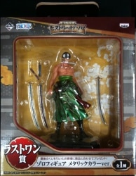Banpresto - Ichiban Kuji - / Piece history ・ of ・ Zoro Special Edition Last One Prize Zoro figure metallic color