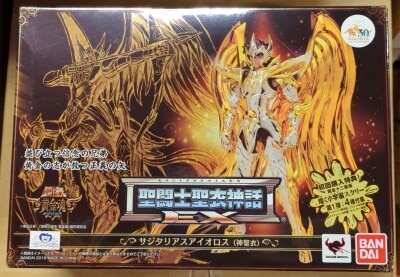 Bandai Saint Seiya Myth Cloth EX Sagittarius Aioros (God Cloth) With The First Edition Bonus Item