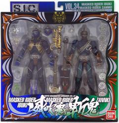 Bandai SIC034 Kamen Rider Hibiki Kamen Rider Ibuki and Kamen Rider Zanki 图片 1