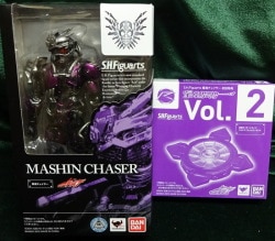 Bandai SHFiguarts Kamen Rider Drive Mashin Chaser with Midnight Shadow set รูปภาพ 1