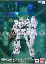 Bandai METAL COMPOSITE Unicorn Gundam (final decisive battle specification) # 1015 image 1