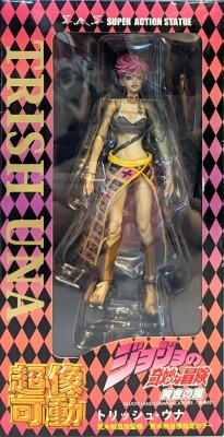 Medicos Super Action Statue Jojo Part 5 Trish Una gambar 1