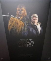 HOTTOYS MOVIE MASTERPIECE HAN SOLO& CHEWBACCA (THE FORCE AWAKENS) MMS376 รูปภาพ 1