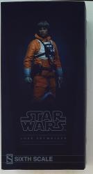 SIDE SHOW hero ・ of ・ Reberion Luke ・ Skywalker Rogue Squadron Snow Speeder ・ pilot