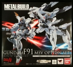 Bandai Metal Build Gundam F91 MSV option set 图片 1