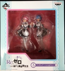 Banpresto - Ichiban Kuji Re:Zero - Starting Life in Another World [ A-Prize Rem and Ram figure] รูปภาพ 1