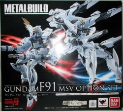 Bandai Metal Build Gundam F91 MSV option set Bild 1
