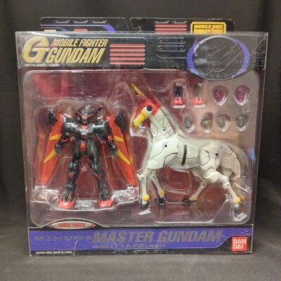 Bandai Mobile Suit (MS) in Action!! / MIA GF13-001NHII Master Gundam and Fuunsaiki imagen 1