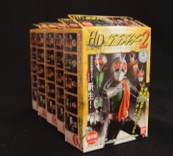 Bandai HD Kamen Rider 2 Kamen Rider series Normal 5 types set