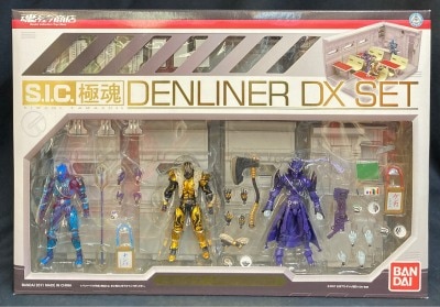 Bandai SIC Ultimate Kamen Rider Den-O Den-O Denliner DX Set Tamashii Web Limited Edition