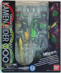 Bandai SHFiguarts Kamen Rider OOO (Oz) Kamen Rider OOO (O's) Takakiriba and Takatorata set imagen 1