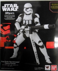 Bandai SH Figuarts First Order Stormtrooper Heavy Gunner gambar 1