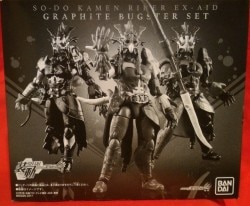 Bandai Shodo/Kamen Rider Ex-Aid Graphite Bugster set รูปภาพ 1