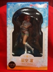 Sega Love Live Super Premium Figure Rin Hoshizora Snow Halation imagen 1