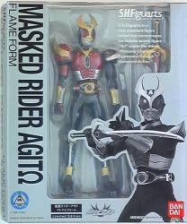 Bandai SH Figuarts Kamen Kamen Rider Agito Flame Form imagen 1