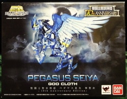 Bandai Saint Seiya Myth Cloth Pegasus Seiya God Cloth 10Th Anniversary Edition