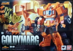 Bandai Soul of Chogokin / Gaogaigar Goldie over Marg GX69
