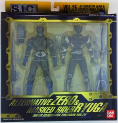 Bandai SIC Kamen Rider Dragon Knight (Ryuki) Alternative Zero and Kamen Rider Ryuga รูปภาพ 1