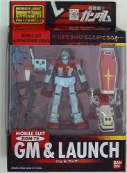 Bandai Mobile Suit (MS) in Action!! / MIA RMG-79 GM and Launch image 1