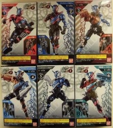 Bandai Sodo/BUILD1 Kamen Rider Build Build Complete 6 Type Set Sodo/BUILD1 Set รูปภาพ 1