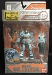 Bandai Mobile Suit (MS) in Action!! MIA RGM-79N GM Custom รูปภาพ 1