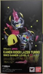 Bandai SH Figuarts Kamen Rider Ex-Aid Kamen Rider Laser Turbo bike Gamer level 0 รูปภาพ 1