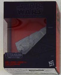 HASBRO THE BLACK / TITANIUM STAR DESTROYER #24 Bild 1