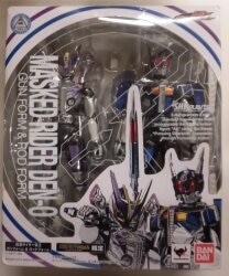 Bandai SH Figuarts Kamen Rider Den-O Kamen Rider Den-O gun form and Rod Form hình ảnh 1