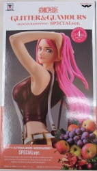 Banpresto GLITTER and GLAMOURS HANCOCK and BONNEY-SPECIALver. One Piece Bonnie (red) imagen 1