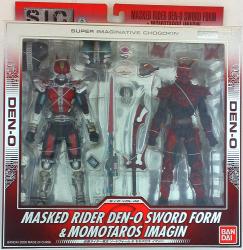 Bandai SIC Kamen Rider Den-O Kamen Rider Den-O Sword Form and Momotaros Imagine Without First Edition Bonus รูปภาพ 1