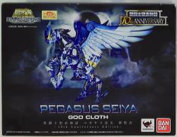 Bandai Saint Seiya Myth Cloth Pegasus Seiya God Cloth 10Th Anniversary Edition gambar 1