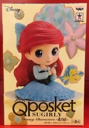 Banpresto - Q Posket SUGIRLY Disney Characters Ariel Ariel (light blue)
