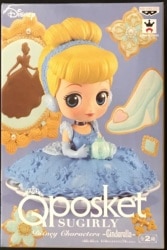 Banpresto - q Posket SUGIRLY Disney Characters Cinderella Cinderella (blue)