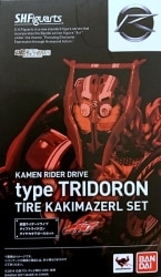 Bandai SHFiguarts Kamen Rider Drive Kamen Rider Drive Type Tridoron Tire Kaki Mazel set Bild 1