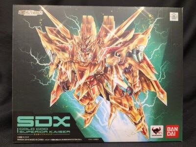 Bandai SDX golden god Superior Kaiser