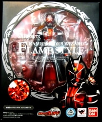 Bandai SH Figuarts Kamen-Rider Wizard Kamen-Rider Wizard Flame Style gambar 1