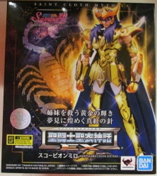 Bandai Saint Seiya Myth Cloth EX Scorpion Milo SAINTIA SHO COLOR EDITION