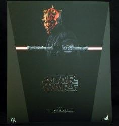 HOTTOYS Star Wars EPISODE 1 THE PHANTOM MENACE MOVIE MASTERPIECE DX DARTH MAUL DX16 รูปภาพ 1