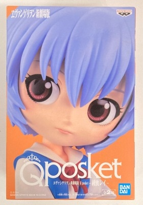 SPRITS Q Posket BANDAI Rei Ayanami Evangelion New Movie Version Rei Ayanami ( Normal color)