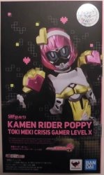 BANDAI SPIRITS SHFiguarts Kamen Rider Ex-Aid-Aid Poppy Tokimeki Crisis Gamer level X