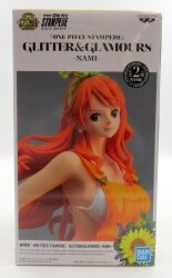 Bandai Spirits Glitter and Glamours Movie Version ONE PIECE STAMPEDE Nami Orange Overalls 이미지 1