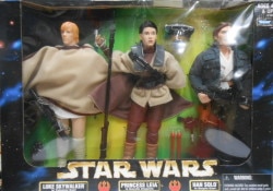 KENNER ACTION COLLECTION LUKE SKYWALKER / PRINCESS LEIA / HAN SOLO 12 Inch x 3 รูปภาพ 1