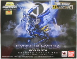 Bandai Saint Seiya Myth Cloth Cygnus Hyoga God Cloth 10Th Anniversary Edition Bild 1
