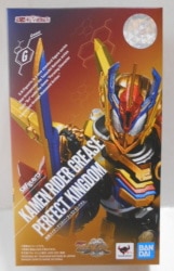 BANDAI SPIRITS SHFiguarts Build NEW WORLD Kamen Rider Grease Kamen Rider Grease Perfect Kingdom Bild 1
