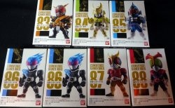 Bandai CONVERGE KAMEN RIDER 15 Kamen Rider series Complete 7 Type Set(Normal + Secret) รูปภาพ 1